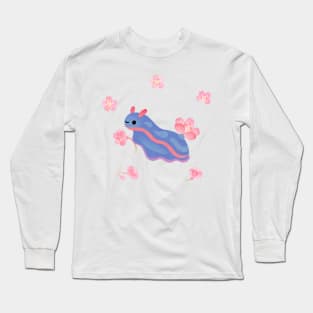 Cherry blossom slug Long Sleeve T-Shirt